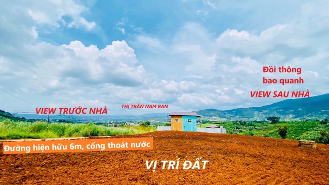 Sở hữu ngay đất nền giá rẻ huyện Lâm Hà làm homestay/farmstay view đồi thông hồ Tuyền Lâm