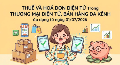 Thuế Thương Mại Điện Tử & Hộ Kinh Doanh: Hướng Dẫn Chi Tiết Áp Dụng Từ 01/07/2026