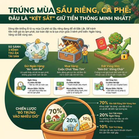 Đất Vùng Ven Buôn Ma Thuột: Két Sắt Giữ Tiền