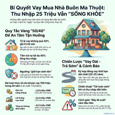 Vay Mua Nhà Buôn Ma Thuột: Lương Tổng 25 Triệu Có An Toàn
