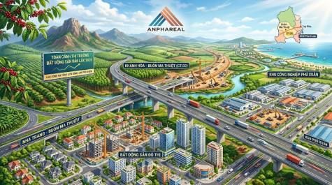 Thị Trường Bất Động Sản Đắk Lắk: Toàn Cảnh Sau Sáp Nhập Tỉnh Và Làn Sóng Hạ Tầng Liên Vùng