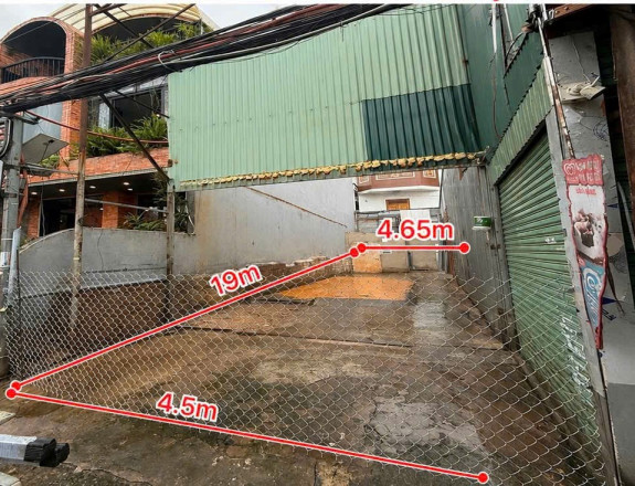 Đất 2 Mặt Tiền Kim Đồng, Phường 6 Đà Lạt 87,15m² – Vị Trí Trung Tâm, Gần Chợ Ngô Quyền